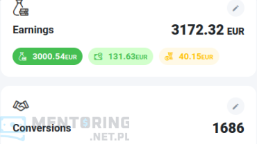Payout screenshot